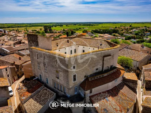 À Vendre : Château Historique au Coeur du Languedoc Une Perle R 