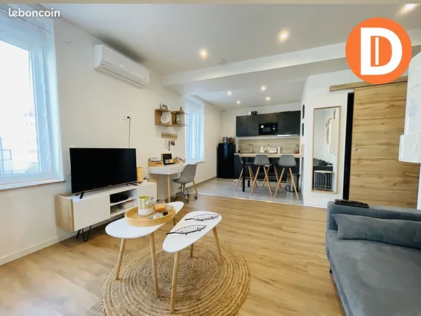 Studio 1 pièce 34 m² 