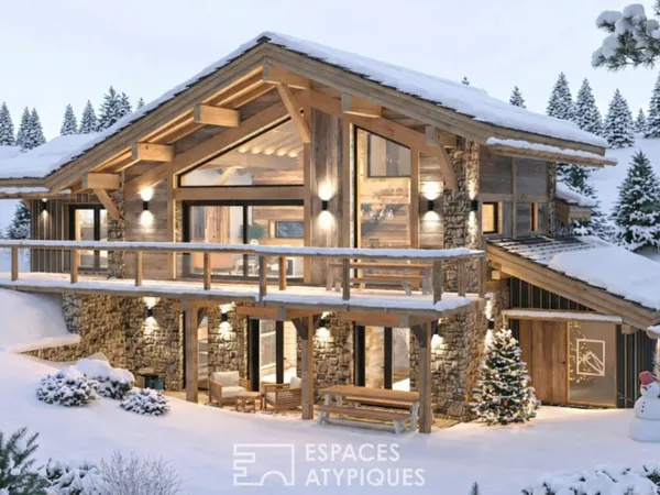 Chalet haut de gamme au pied des pistes 