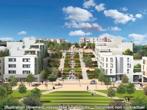 Appartement en résidence 3 pièces 62 m² 