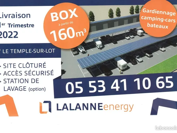 Box/garage/depot/garde meuble 