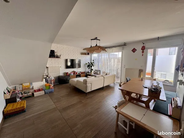 Duplex 4 pièces 85 m² 