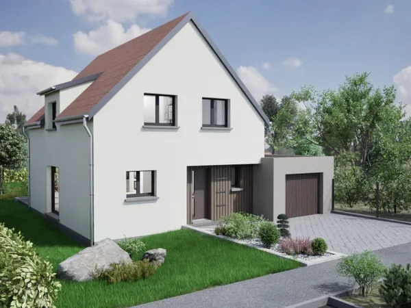 Terrain + maison 112 m² 