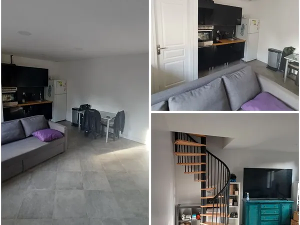 Location appartement F2 avec terrasse extérieure 