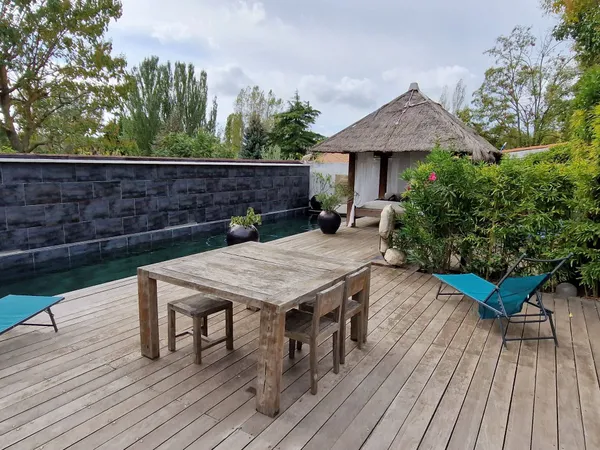 Loue maison 120m² villa T4 meublée avec piscine 3 ch Aix-en-Provence (13) 