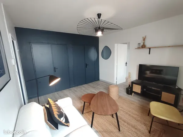 Appartement meublé T2 secteur Bellevue - idéal jeune actif ou étudiant 