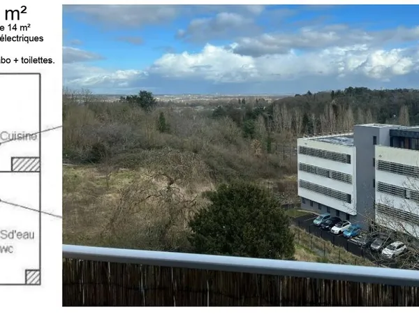 Loue Studio F1 Bis quartier Montjoyeux 