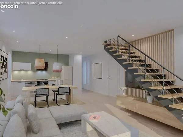 Duplex 3 pièces 100 m² 