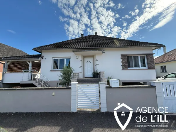 Maison 121 m2 sur 500 m2 à Marckolsheim 