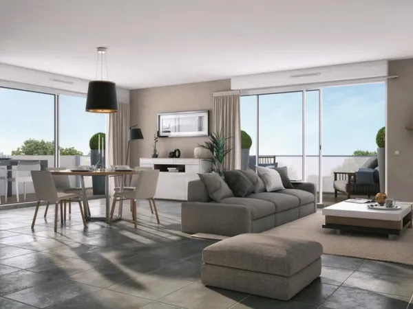 4 PIÈCES de 106m² orienté Sud/Est 