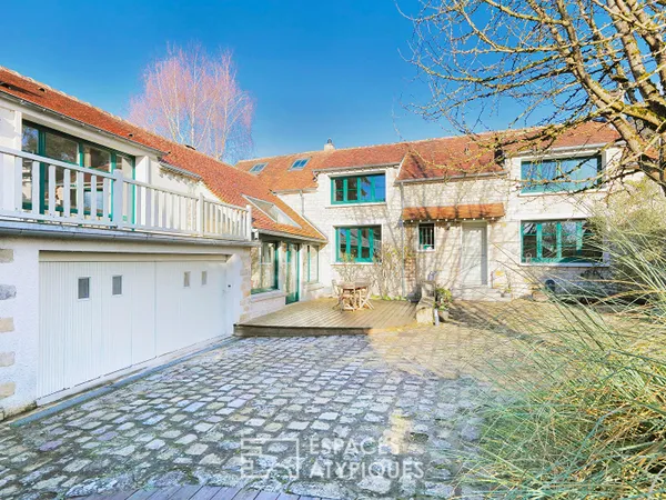 Maison de caractère au coeur de Bourron-Marlotte 