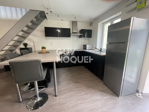 Appartement T3 meublé avec balcon en centre-ville 