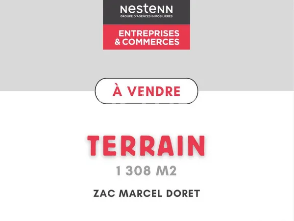 Terrain 1308 m² CALAIS 