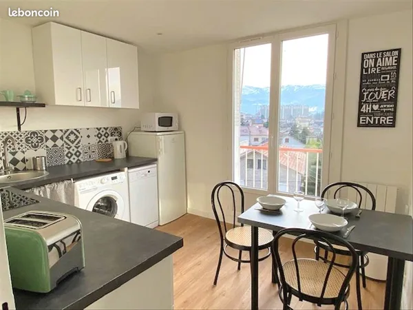 🏡 Appartement T4 lumineux - 3 chambres - Fontaine (38600) - Vendu meublé 
