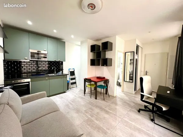 Studio meublé 25 m² - Climatisation - Tram T3 Plan Cabanes 
