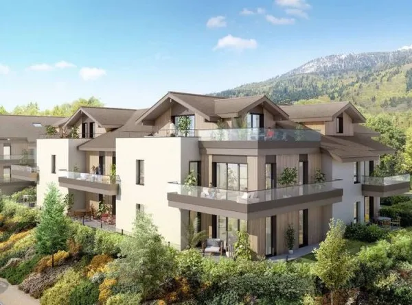 Appartement T2 42m² avec terrasse de 14m²