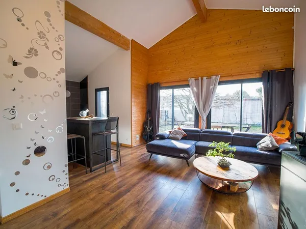 Maison en bois 3 pièces 58 m² 