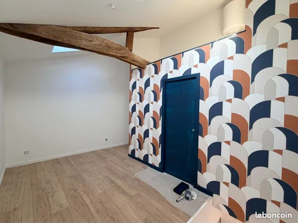 T2 duplex neuf avec terrasse - Centre de Chaneins - Stationnement facile 