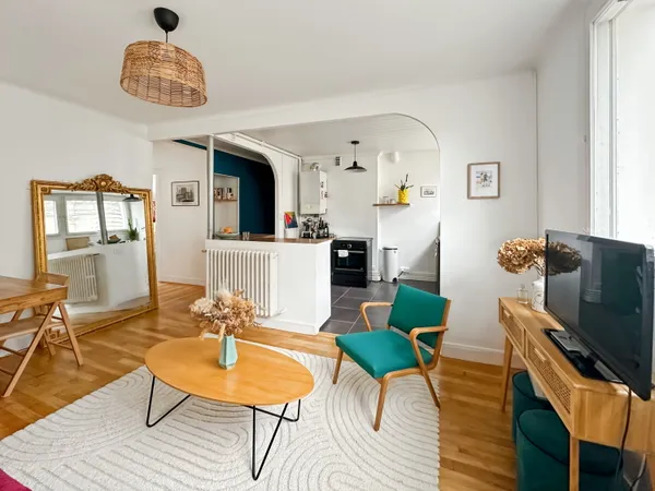 Vends appartement 61m² hyper centre de Vannes 