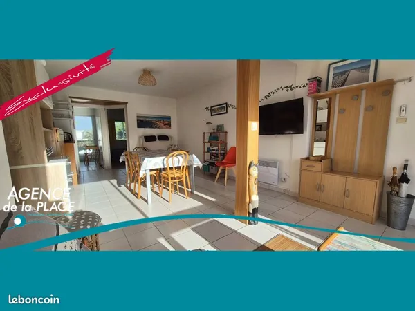 Appartement 3 pièces 53 m² 