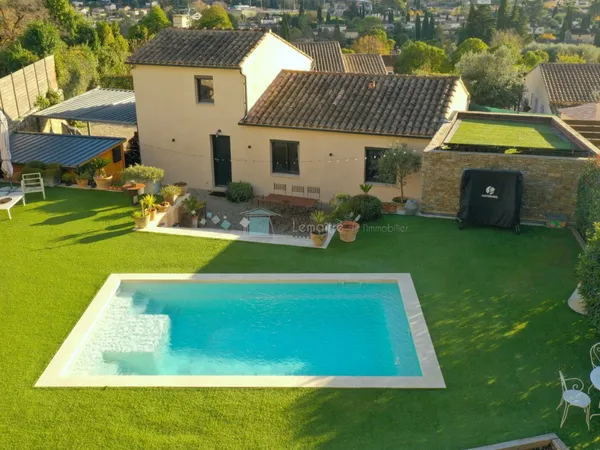 Villa Grasse 108 m avec piscine et studio indépendant 