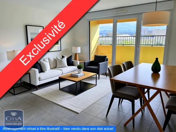 Appartement 2 pièces 39 m² 