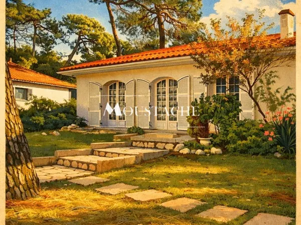 VILLA FAMILIALE BALNÉAIRE AUX BEAUX VOLUMES - A 200m DE LA PLAGE 