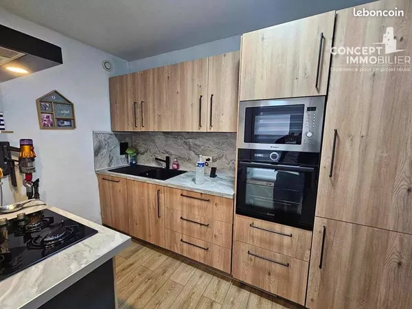 Appartement 3 pièces 61 m² 