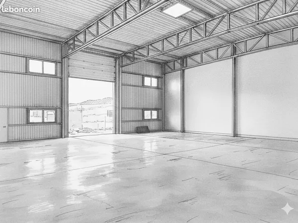 Entrepôt 192m² 
