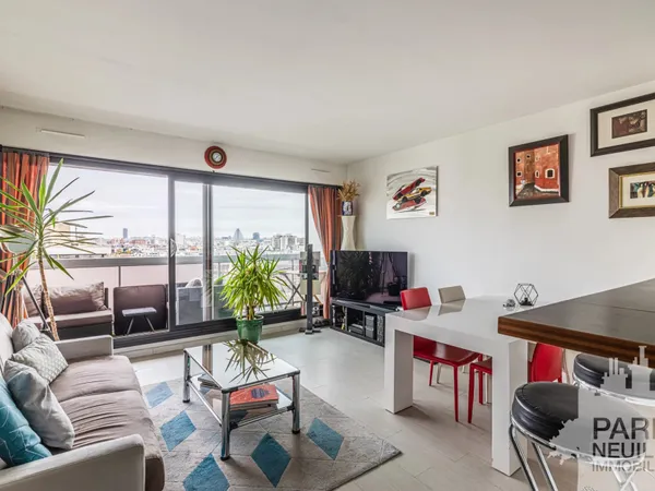 BOULOGNE - PARCHAMP ALBERT KHAN - 2 PIECES - ETAGE ELEVE - BALCON 