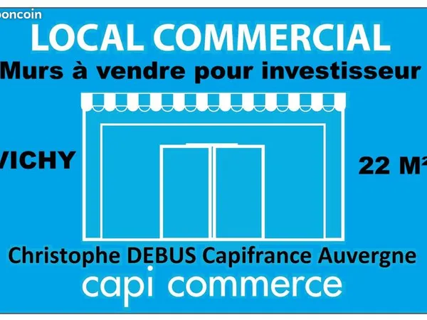 Local commercial 22 m² 