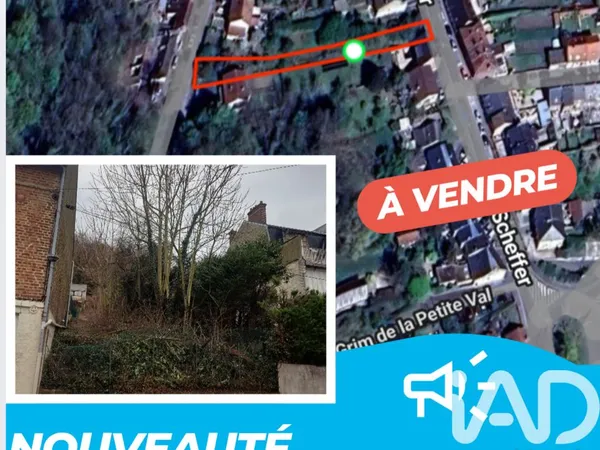 Terrain 607 m² Laon 