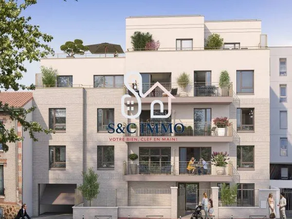 Appartement 3 pièces 62 m² 