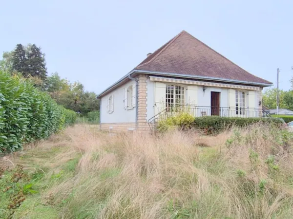 Maison de 98 m2 sur belle parcelle de jardin clos 