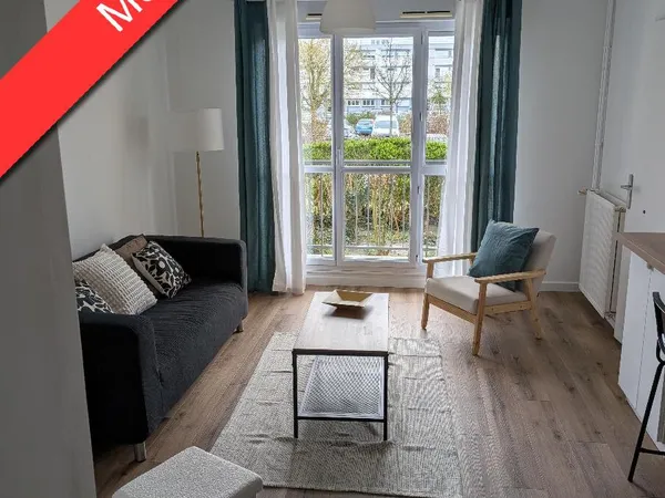 A LOUER ANGERS LA ROSERAIE - T1 BIS MEUBLE en parfait ... 