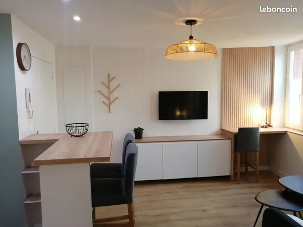 T2 28m2 - Chaleureux et Lumineux - Refait à NEUF 
