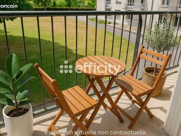 Appartement 3 pièces 60 m² 