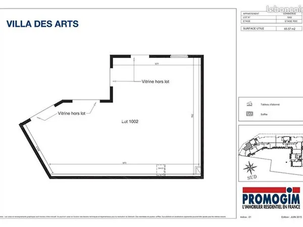 Local commercial 66 m² 