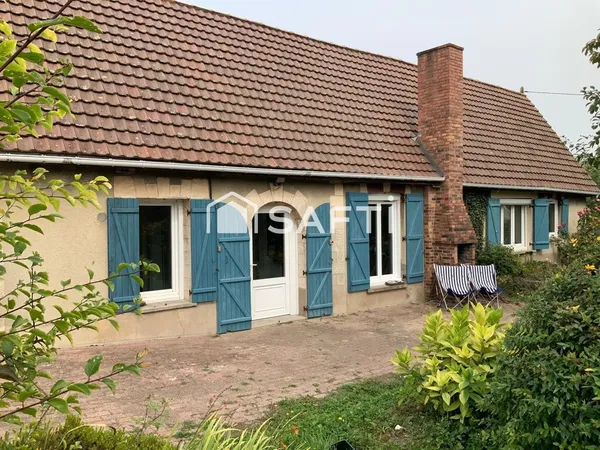 Longère et son charmant jardin 