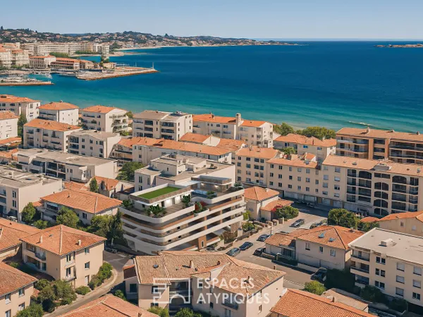 Villa sur le toit, un oasis à deux pas de la plage 