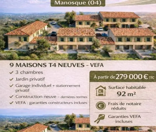 Maison 4 pièces 92 m² 