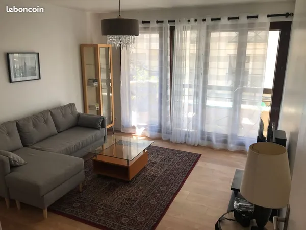 Location Meublée 2 pièces 38m2, limite Paris 13ème 