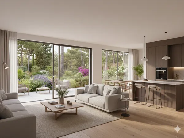 MAGNIFIQUE 3P EN REZ DE JARDIN - LIVRAISON RAPIDE 