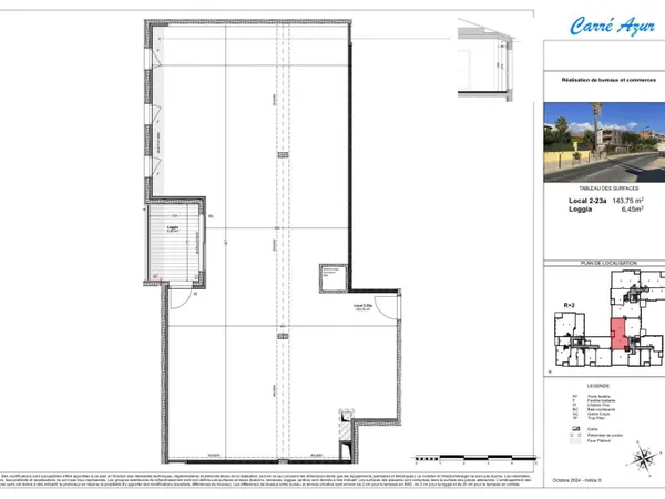 Bureaux 143 m² 