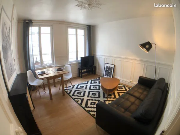 Appartement F2 meublé hyper centre ROUEN 