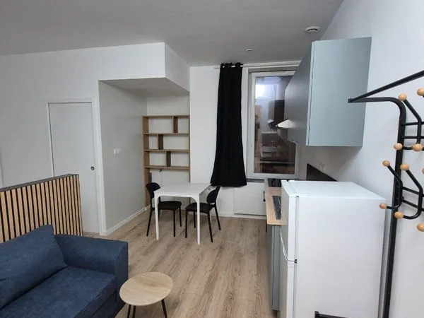 Location studio meublé 