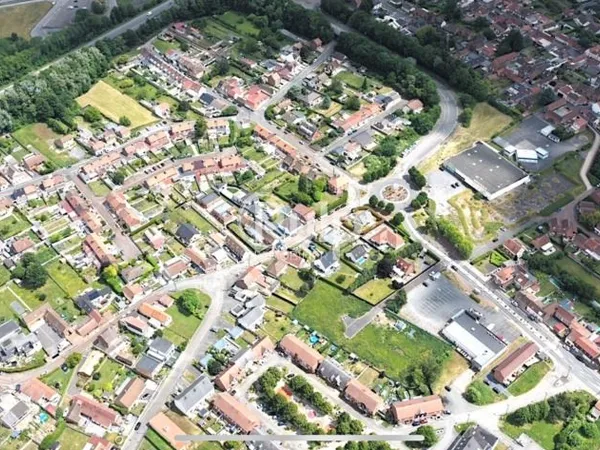 Terrain 625 m² Courcelles Les Lens 