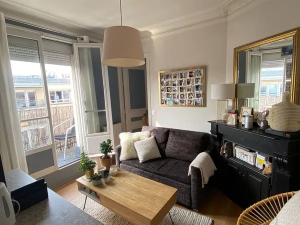 Loue T2 meublé Paris 14ème - 26m² 