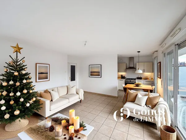 Appartement 3 pièces 61 m² 