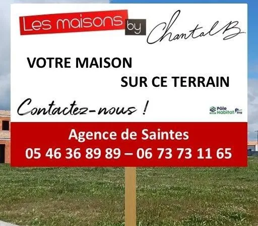 Terrain 285 m² Saintes 